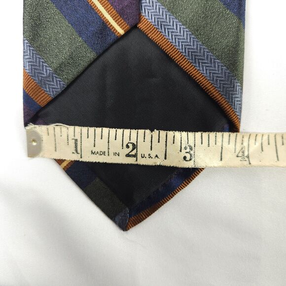 2 Jos A Bank & Executive Collection Striped Silk Ties - Picture 8 of 11